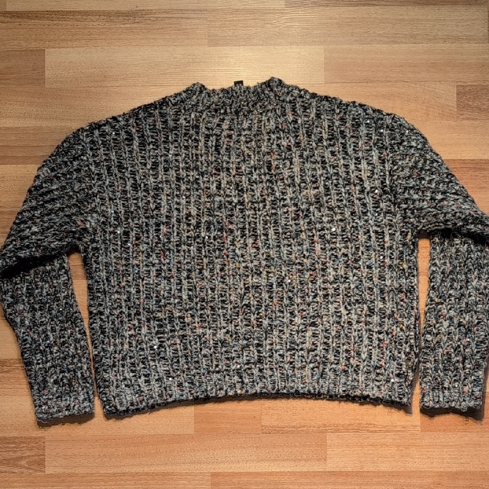 Design Lab Lord & Taylor Multicolor Knit Sweater - Picture 4 of 5